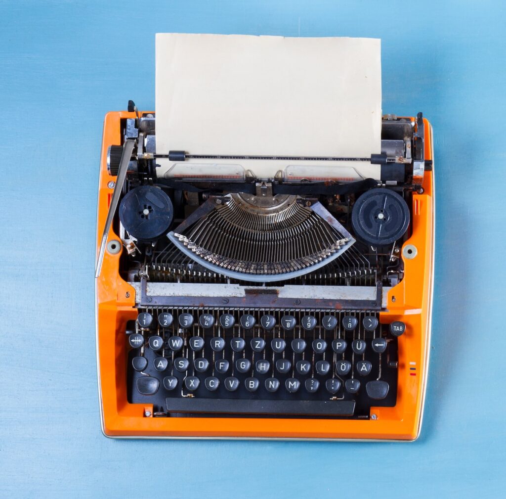 Photo of Vintage Typewriter