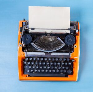 Photo of Vintage Typewriter